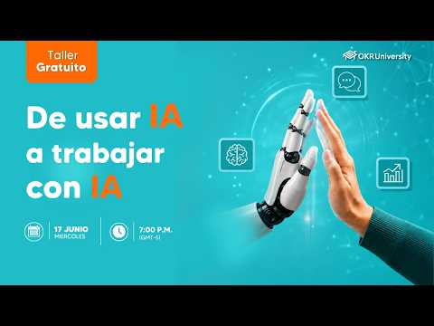✅Taller — De usar IA a trabajar con IA