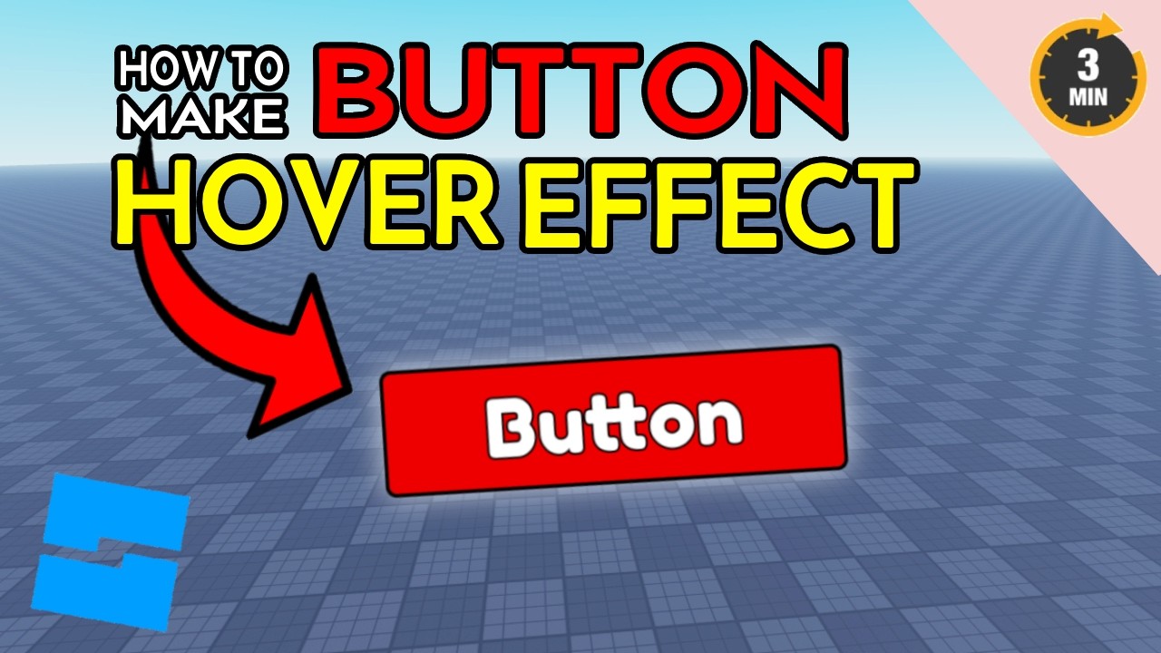 Make a UI Button Hover Effect in ONLY 3 MINUTES!🔥 | Roblox Studio ...