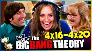 THE BIG BANG THEORY (2010) Season 4 Episodes 16-20 Reaction! | First Time Watch