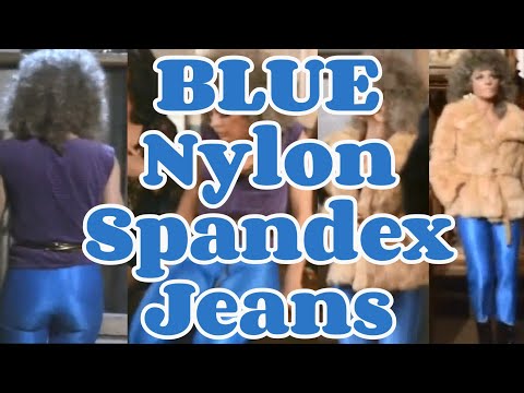 Was Sandy Wearing Nylon Spandex Jeans (Disco Pants) in Grease? 