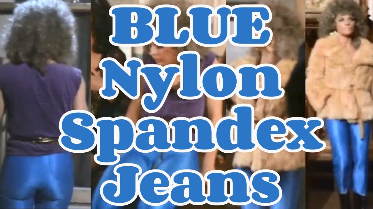 GEORGIA PEACHES TANYA TUCKER Nylon Spandex Disco Pants Rock Jeans 