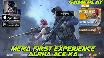 Mera First Gameplay Alpha Ace Ya Fir CS: Go | Finally Play The Game | Android Gameplay | Hindi |