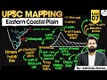 UPSC Geography Mapping Series 2026–27 | Eastern Coastal Plain | Lec 07 | StudyIQ IAS