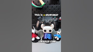 3D-geprinte glanzende Hollow Knight PS5-controllerstandaard #3dprinting #hollowknight