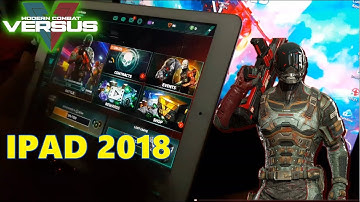 modern combat versus latest update ipad 2018