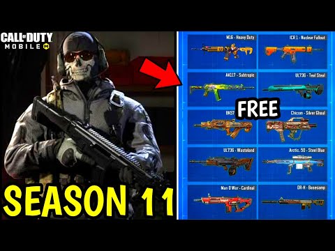 Season 11! Classic Ghost Returns + Free Gun Skins + Halloween & Battle Royal New! Cod Mobile S11!