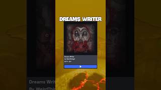 Đây là tựa game kinh dị CỰC PHẨM trên Roblox!!! 😋| Game: Dreams Writer #roblox #robloxtrend #games screenshot 5