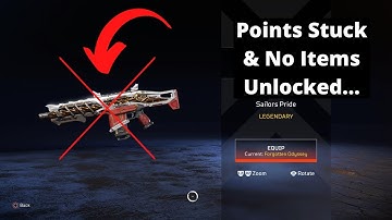 Apex Legends: "Raiders" Prize Tracker Issues - Frozen Points & NO Items Unlocked