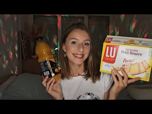 ASMR - Un petit RETOUR DE COURSES pour te relaxer 🍎🥑