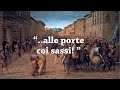 "...alle porte coi sassi"