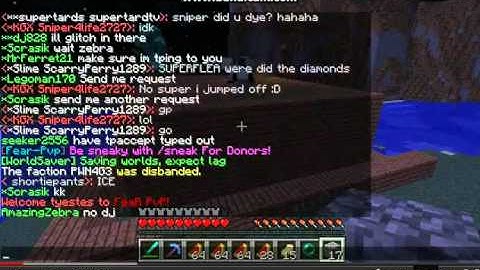 AmazingZebra glitching on FearPvP (Not me)