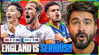 DON’T TAKE ENGLAND LIGHTLY! Colombia vs Uzbek Was PEAK Football! #MDB