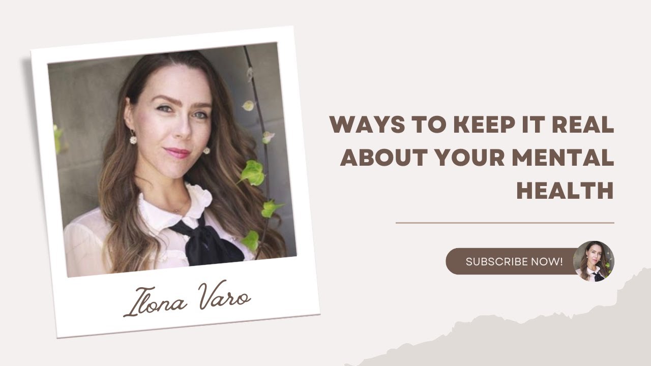 Ways To Keep It "Real" About Your Mental Health - YouTube
