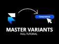 How to design a component with different variants in framer || Framer tutorial