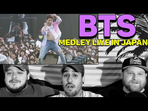 BTS Medley - Live LOVE YOURSELF: SPEAK YOURSELF In 오사카 (大阪) REACTION