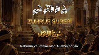 43- Zühruf Sûresi | Yapay Zekâ Görselleriyle | Arapça Tilavet + Türkçe Meal