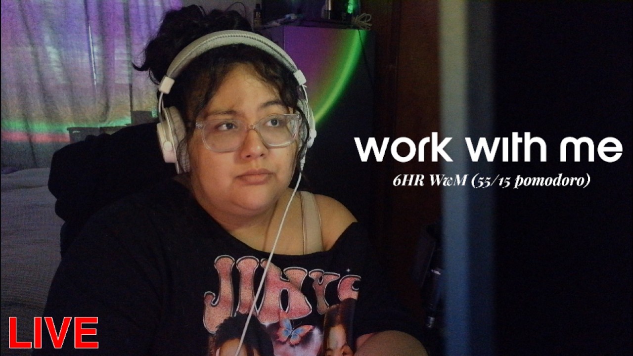 Work with me LIVE! ✦ (55/15 pomodoro) ✦ writing script outline + content planning ✦ Fortnite after