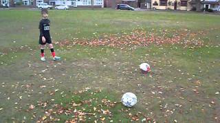 ellis taundry ronaldo free kick lesson
