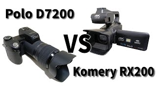 Video Camara rx200 Komery 4k Parte 2 MENUS Y FUNCIONES 