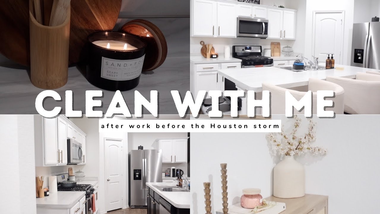 CLEAN WITH ME after work | SPEED CLEAN WITH ME| cleaning motivation