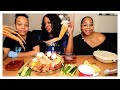 MAKING MY COUSIN ANSWER VERY AWKWARD QUESTIONS| SEAFOOD BOIL WITH OUR COUSIN