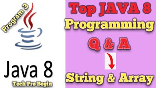 3 | Java 8 | Get Largest or Smallest element of Array | Using Java 8 Stream API