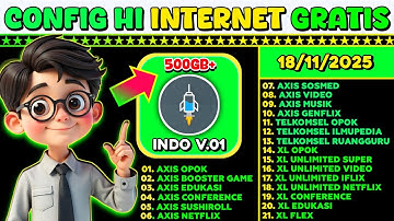 IS BACK | CONFIG HI TERBARU || AXIS, XL, TELKOMSEL, INDOSAT, PREMIUM 18-11-2025