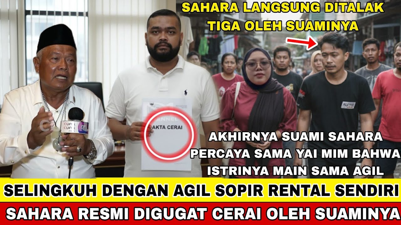 MERASA DIKHIANATI !! SAHARA RENTAL DICERAIKAN SUAMINYA!! IMBAS HINA YAI MIM SAMPAI DIUSIR DARI RUMAH