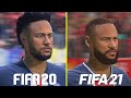 FIFA 21 vs FIFA 20 PS4 Pro 4K Graphics Comparison