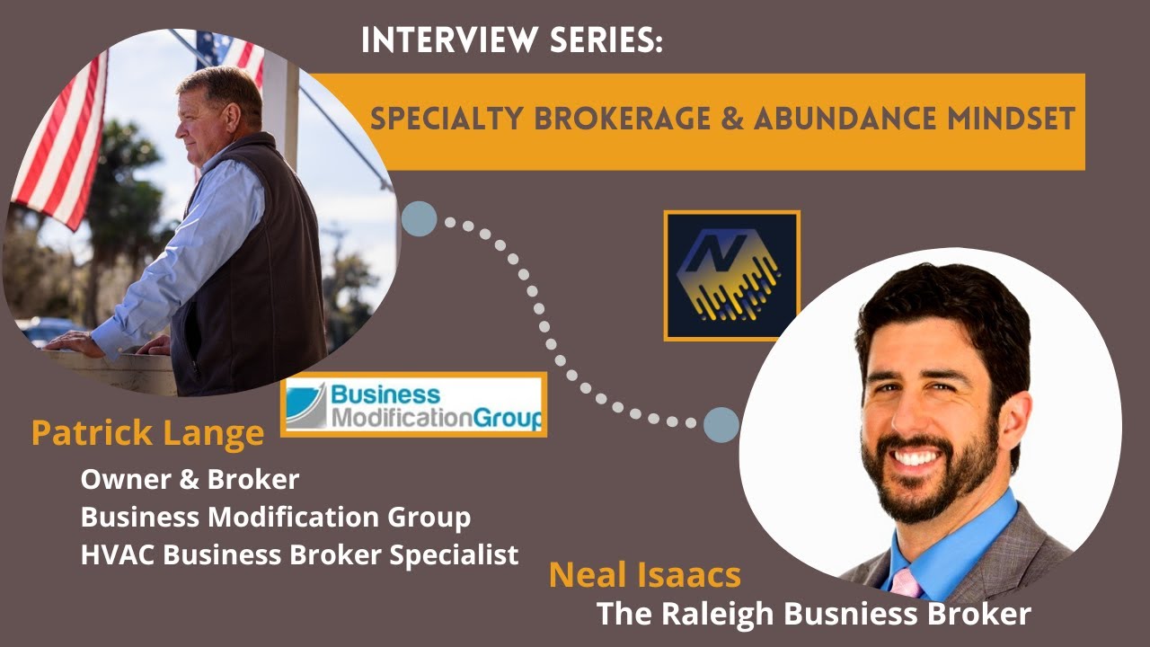 HVAC Business Broker Breaks Through! Patrick Lange interviewed by The