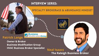 HVAC Business Broker Breaks Through!  Patrick Lange interviewed by The Raleigh Business Broker...