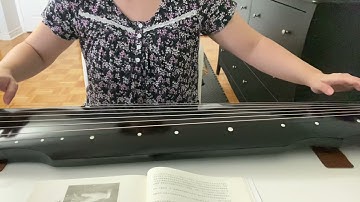 Practising Guqin - the ancient Chinese music instrument - Day 39