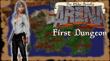 The Elder Scrolls: Arena - Beating the First Dungeon