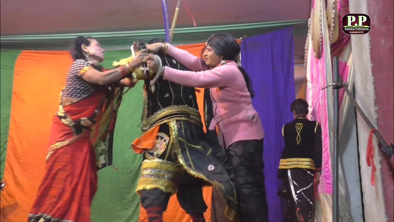 Ep - 13 सोनमा और फुलवा में घमासान लड़ाई video Devendra Sharma sisauni maithili nach