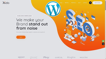 Xido Startup SaaS Website ★ WordPress Themes & Templates ★