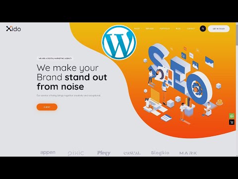 Xido Startup SaaS Website ★ WordPress Themes & Templates ★