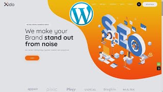 Xido Startup SaaS Website ★ WordPress Themes & Templates ★
