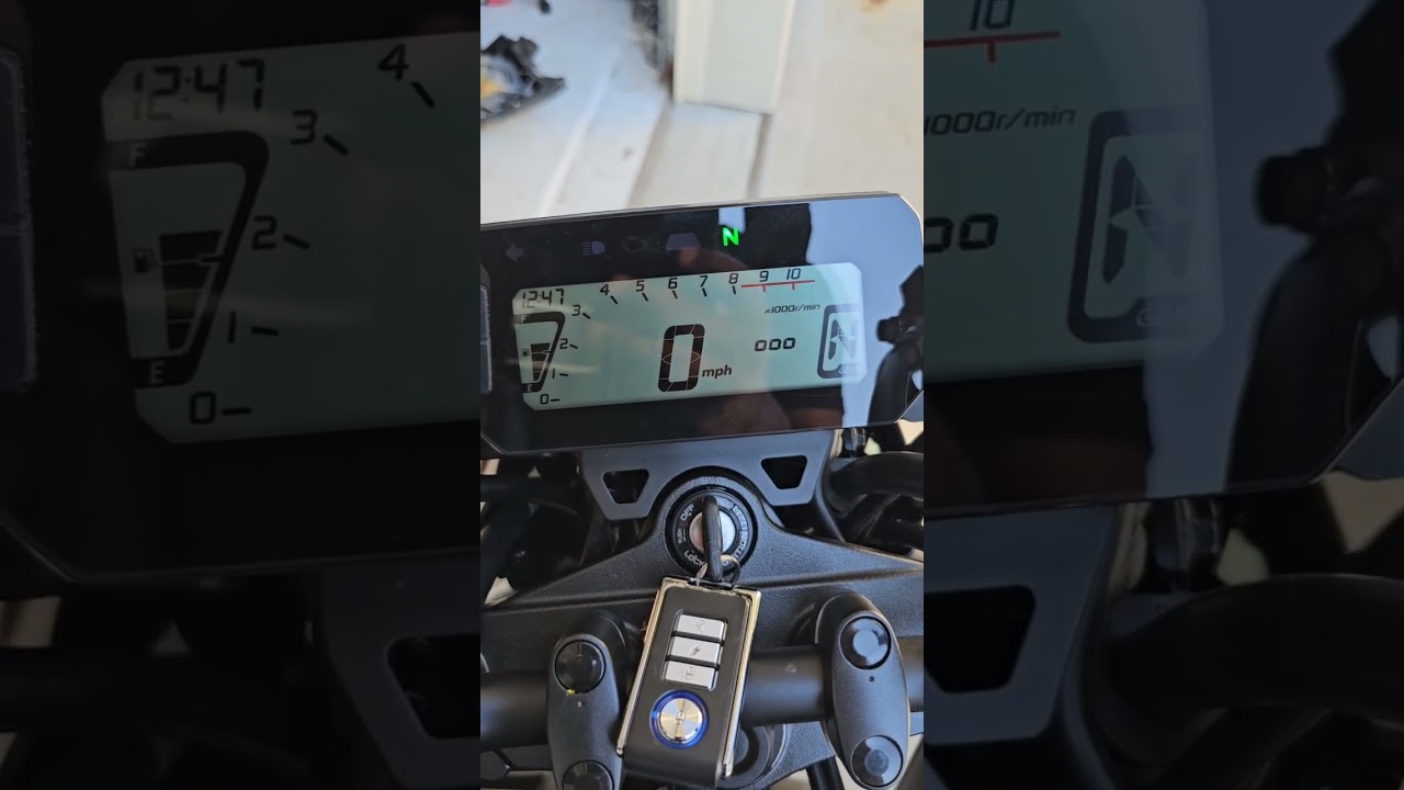 Настройка Honda GROM: ​​часы | яркость дисплея | миль/ч или км/ч 