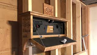 “Concealed Coat Rack”