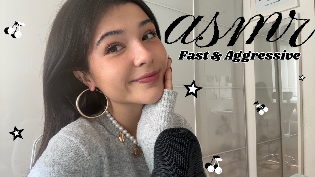 ★ASMR✩⋆ Tingles 100% + Chunky Ring Sounds + Jewelry Tapping + Mouth Sounds + Hand Sounds + Rambling