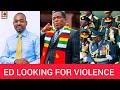 WATCH LIVE: Mnangagwa deliberately trying to provoke violence in Zimbabwe