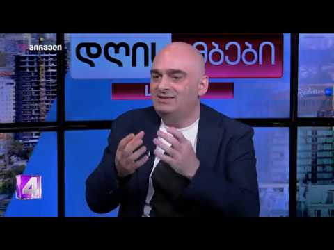 1tv. სტუმარი ,,ქართული მარშის,,  ლიდერი  სანდრო  ბრეგაძე