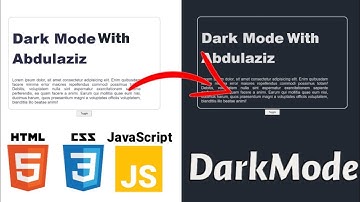 HTML CSS JS DARK MODE | #uzb #html #css #js #darkmode #abdulaziz #dev #javascript #frontend #develop