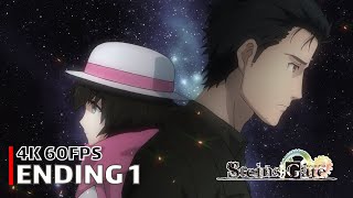 Steins;Gate 0 - Ending 1 【LAST GAME】 4K 60FPS Creditless | CC