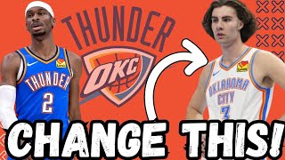 OKC Thunder MUST Change This Against Dallas Mavericks