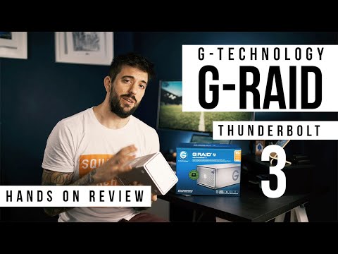 STORAGE FOR CREATORS - G-Technology G-RAID Thunderbolt 3 Hands On Review