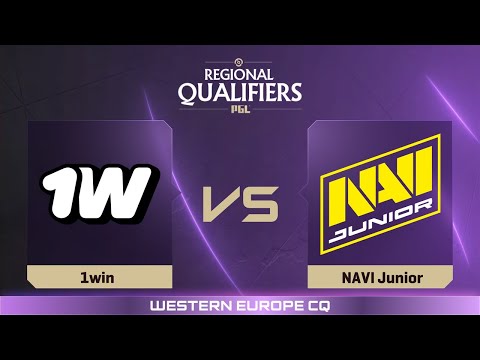 1win проти NAVI Junior | Гра 3 | The International - Western Europe Closed Qualifier