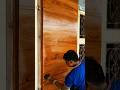 Wood Art How To Create Fake Woodgrains for Front Elevation #woodartist #woodcreation #shorts