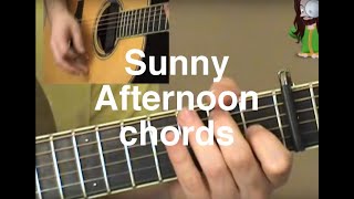 Sunny Afternoon chords chords