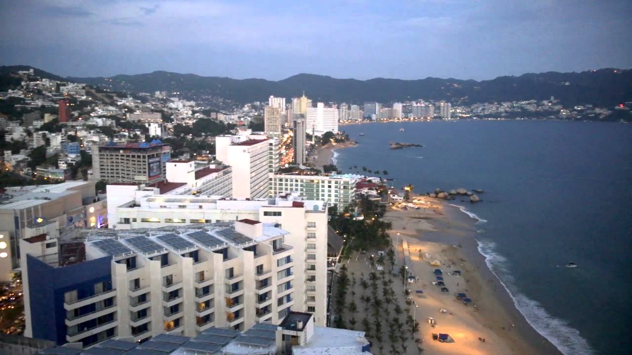 Vista desde el Crowne PlazaAcapulco YouTube